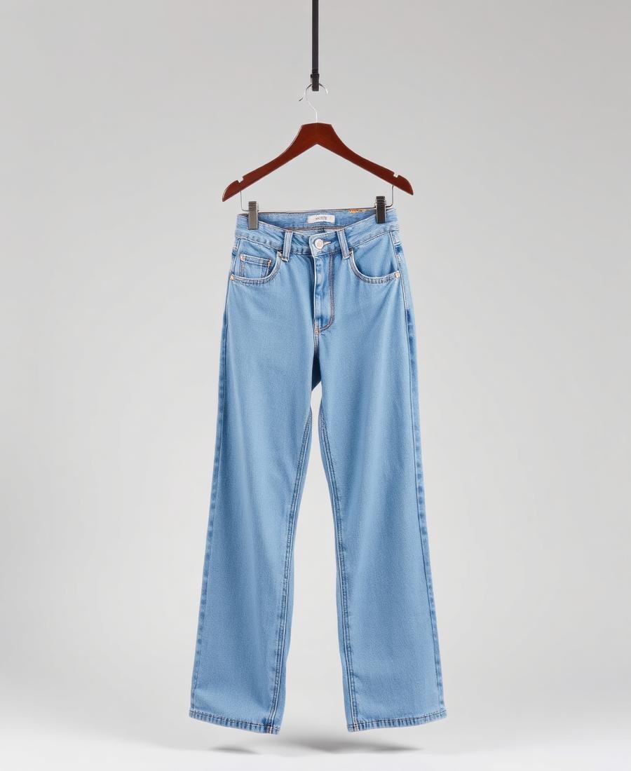Wide Leg Lavagem Clara